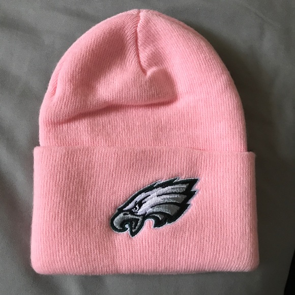 pink philadelphia eagles hat